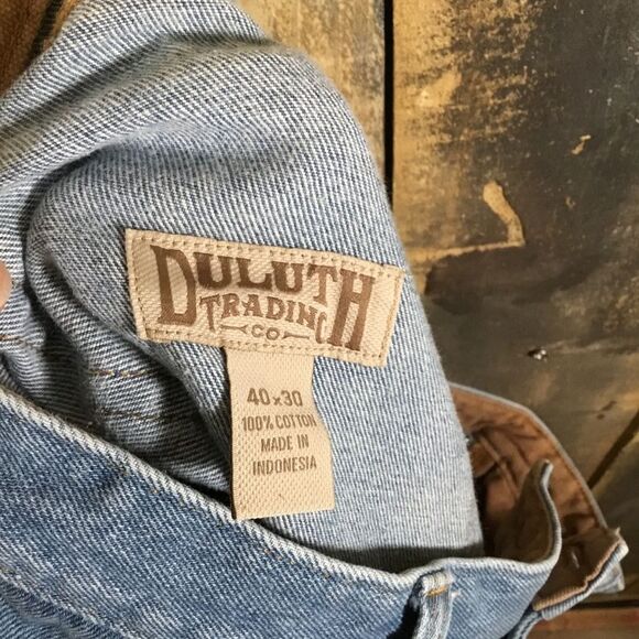 Duluth Trading Company heavyweight denim jeans men’s size 40x30 - Picture 5 of 12